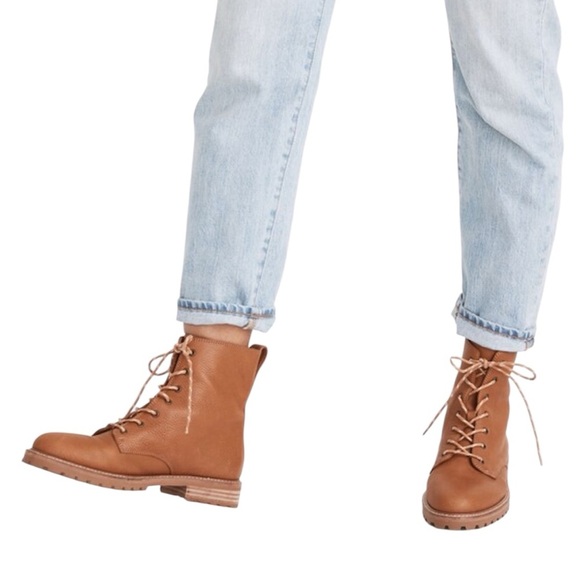 MADEWELL The Clair Lace-Up Boot in Leather Size 6 - Picture 15 of 15